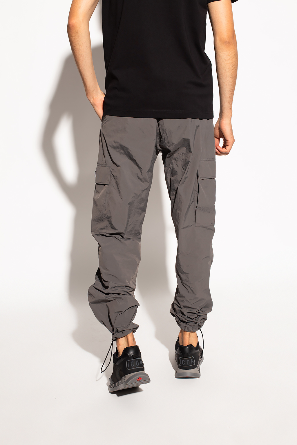 Iceberg sweatpants with pockets burberry trousers black