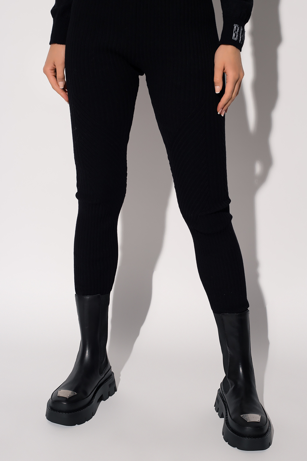 Iceberg Ribbed leggings