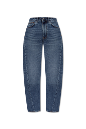Straight leg jeans