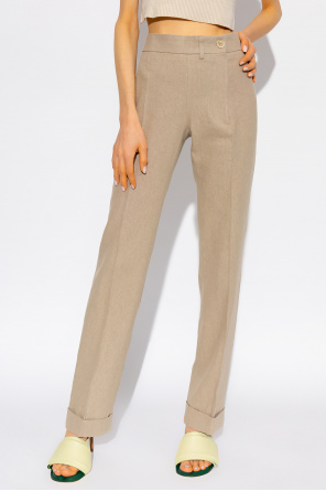 Jacquemus Linen skinny trousers