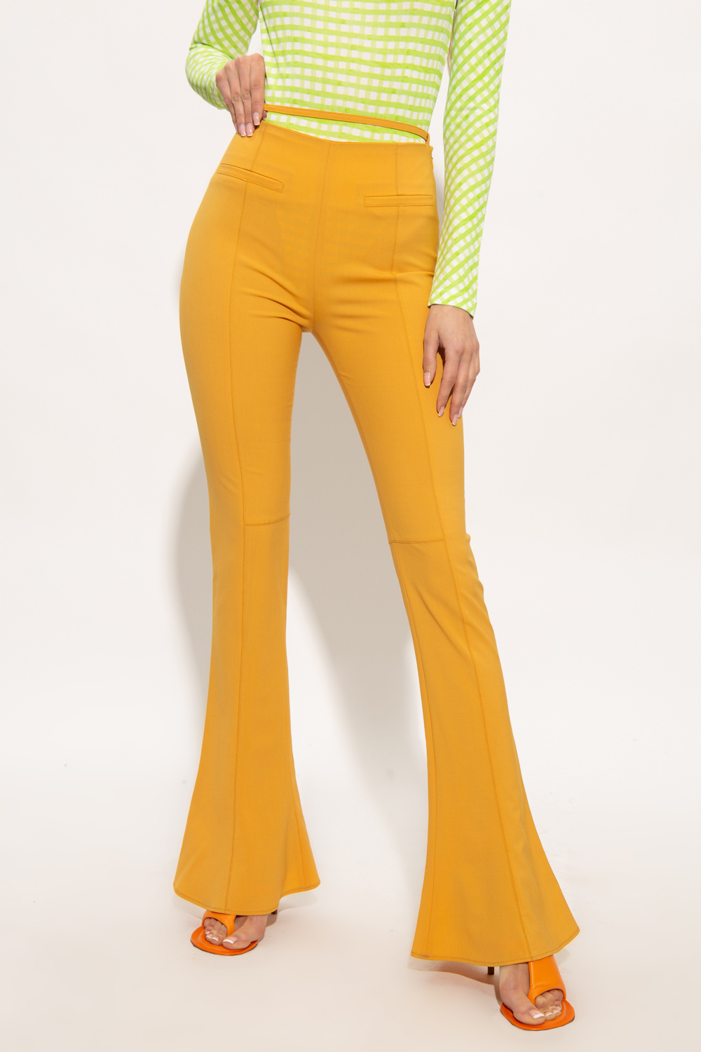 Jacquemus ‘Tangelo’ flared trousers