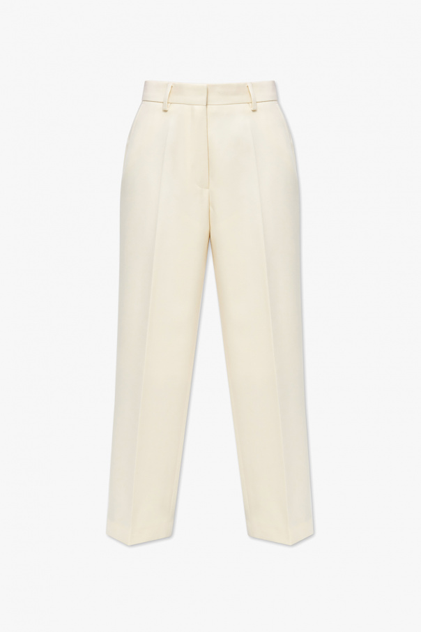 Arielle Tie Front Midi Dress Pleat-front trousers