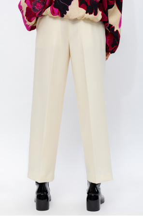 Arielle Tie Front Midi Dress Pleat-front trousers