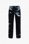 Dries Van Noten NAVY BLUE Jeans with slightly tapered legs