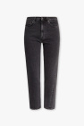 Toteme New Look Skinny jeans met scheuren op de knie in zwart