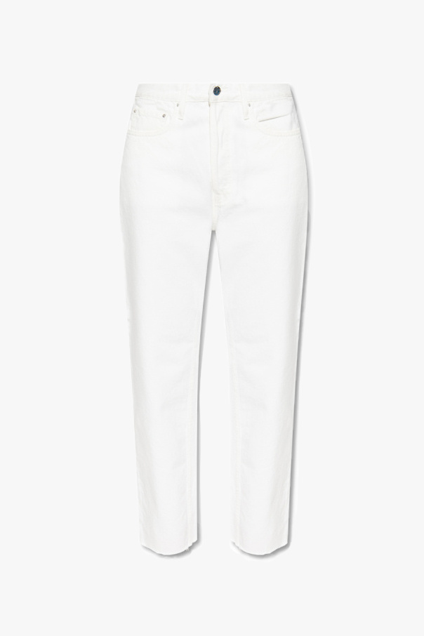 Toteme High-waisted cropped jeans