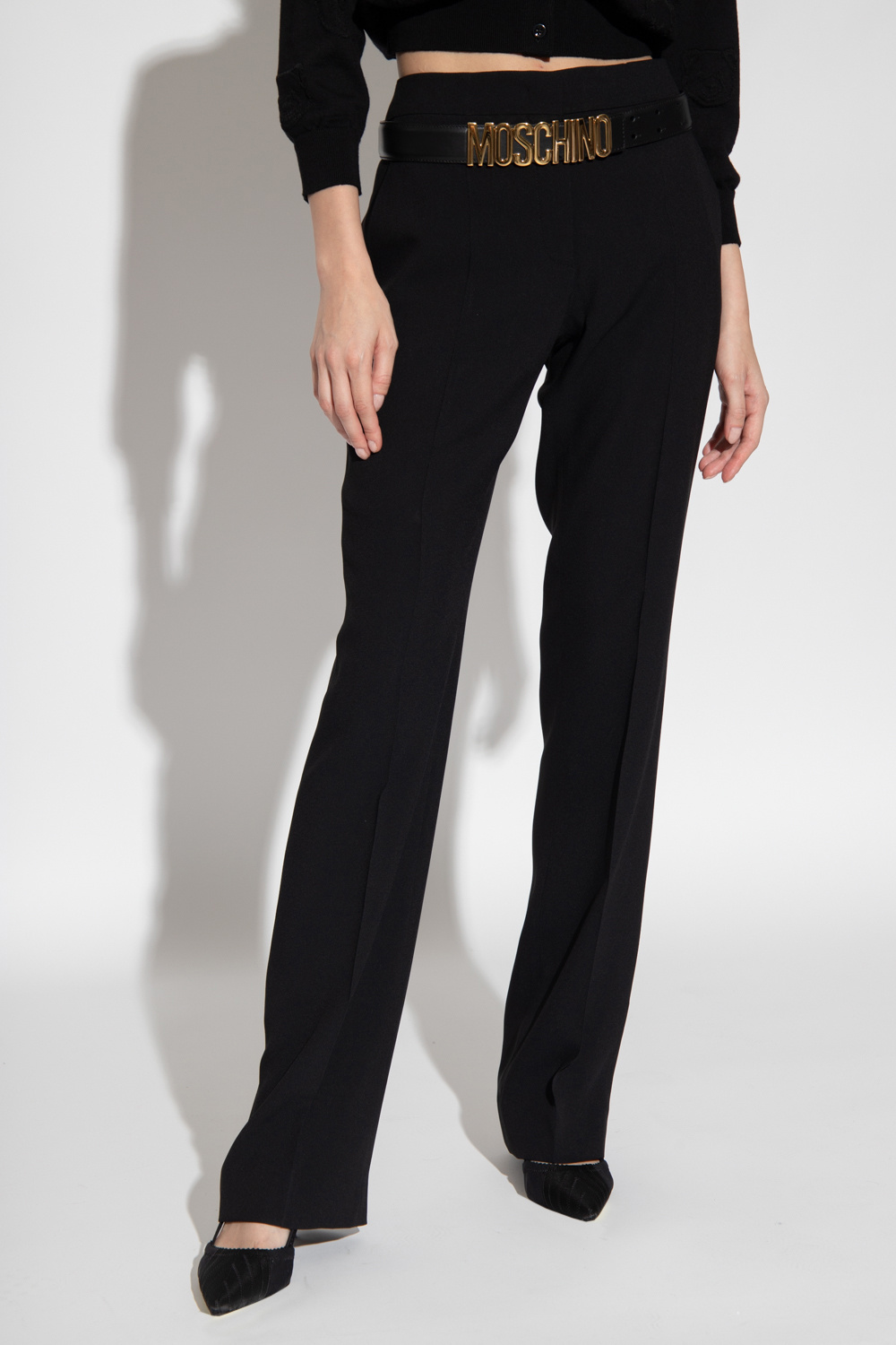 Moschino Pleat-front trousers