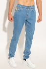 Moschino Patched jeans