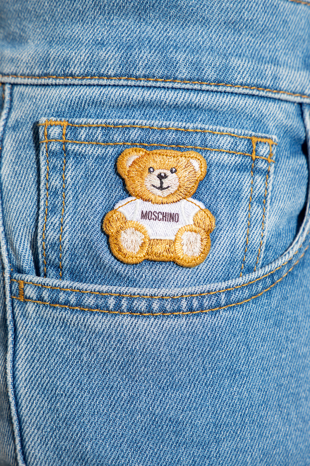 Moschino Patched jeans