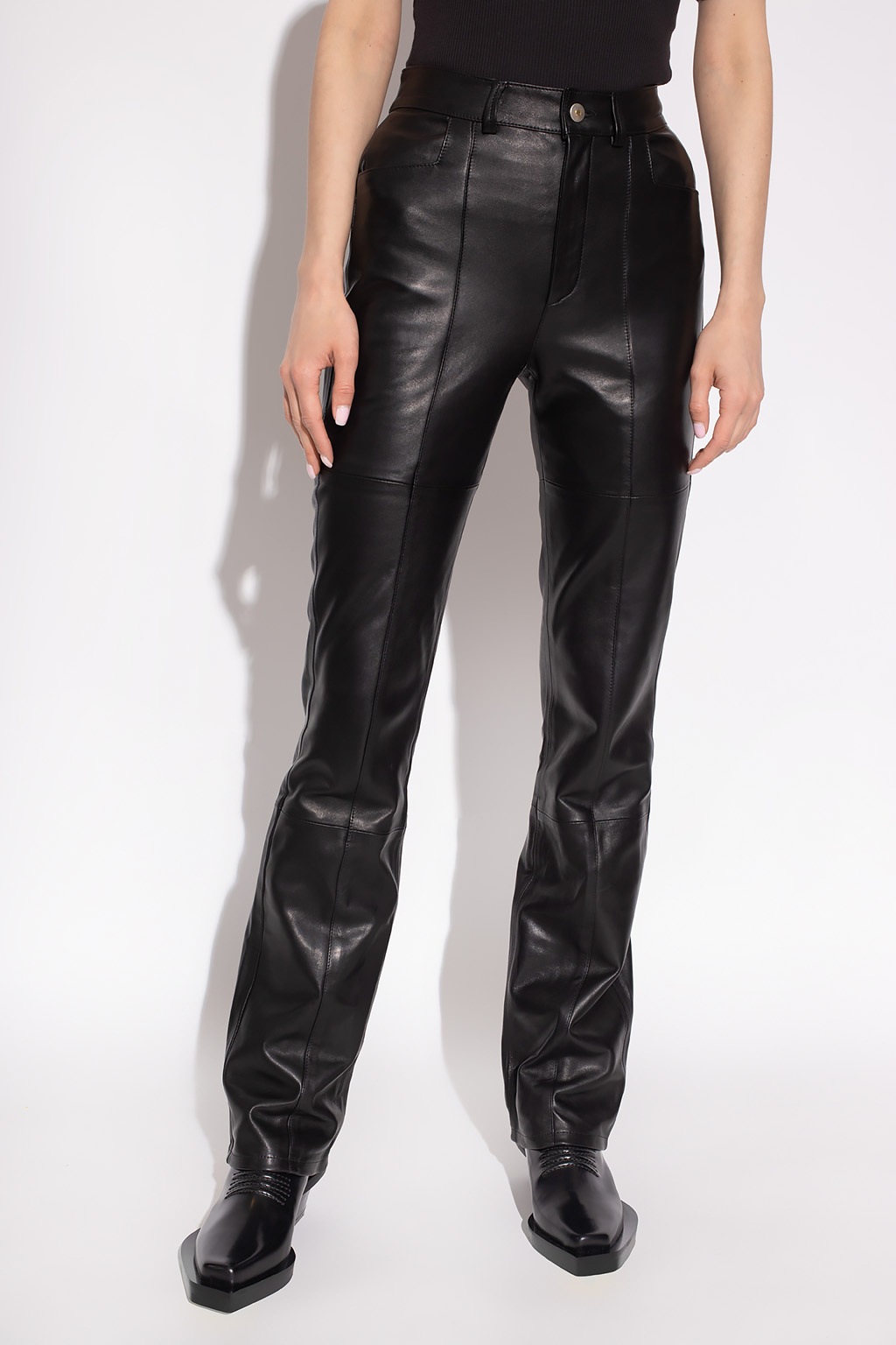 Wandler ‘Aster’ leather trousers