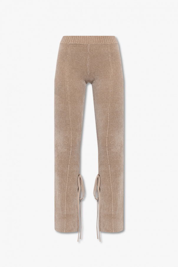 Jacquemus ‘Duci’ ribbed 2000s trousers