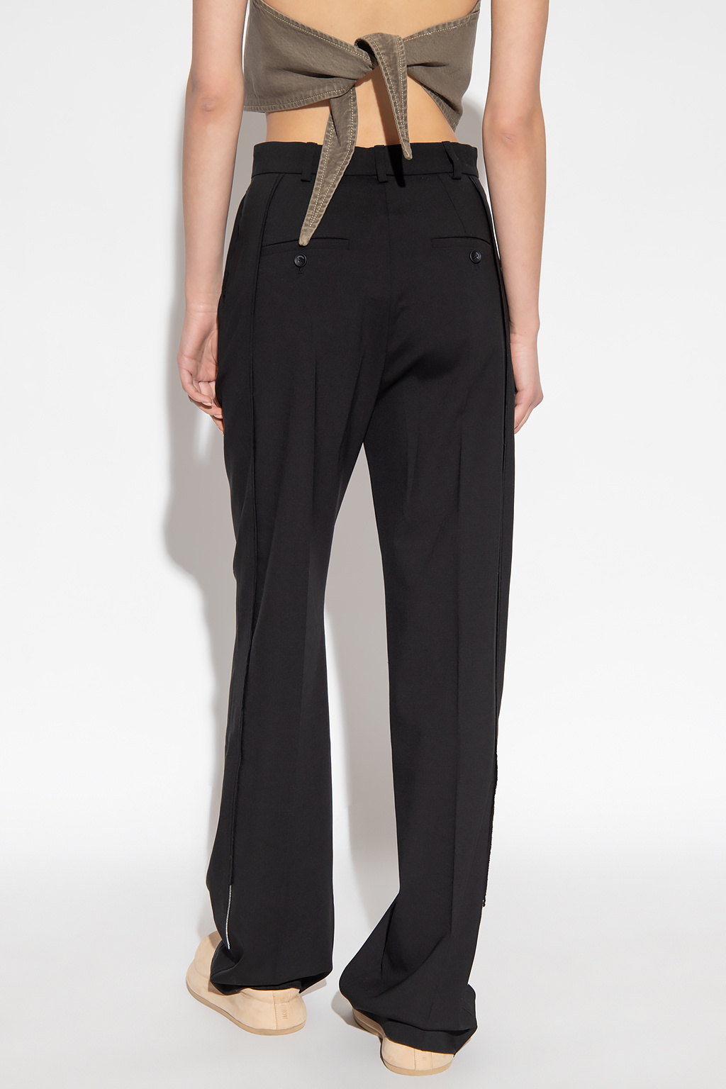 Coulisse wide leg pants, Collection 2023