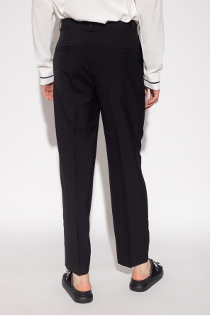 Jacquemus Wool pleat-front trousers