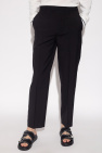 Jacquemus Wool pleat-front neck trousers