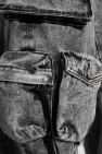 The Attico GREY Jeans with multiple pockets