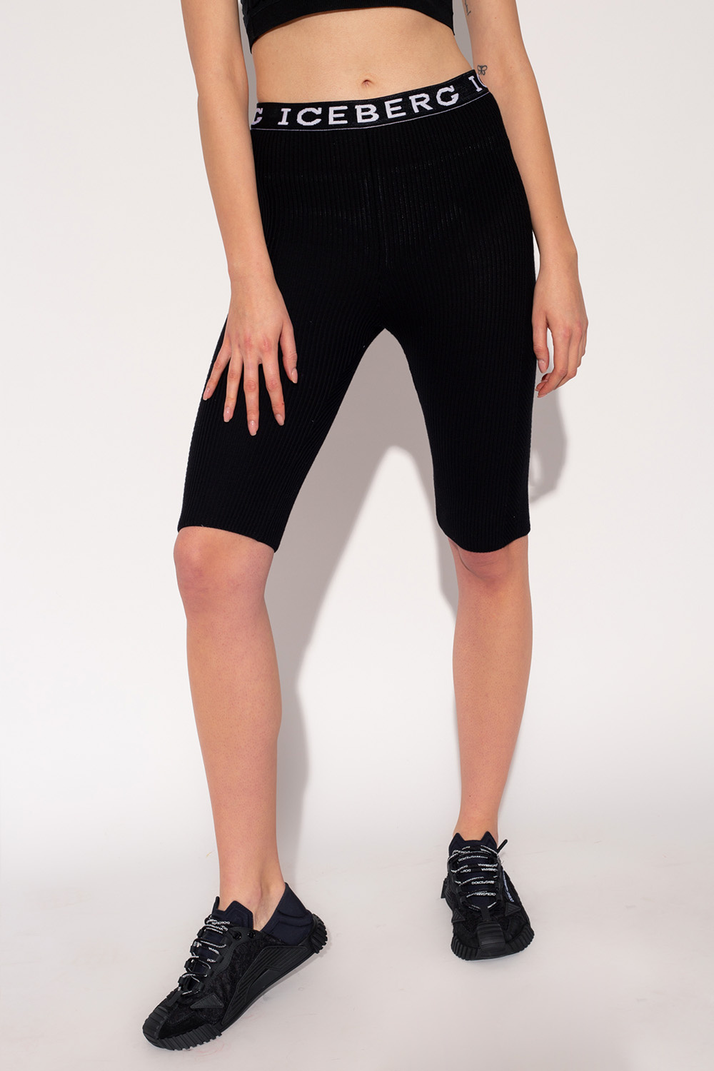 Iceberg Wrap Hem Pants