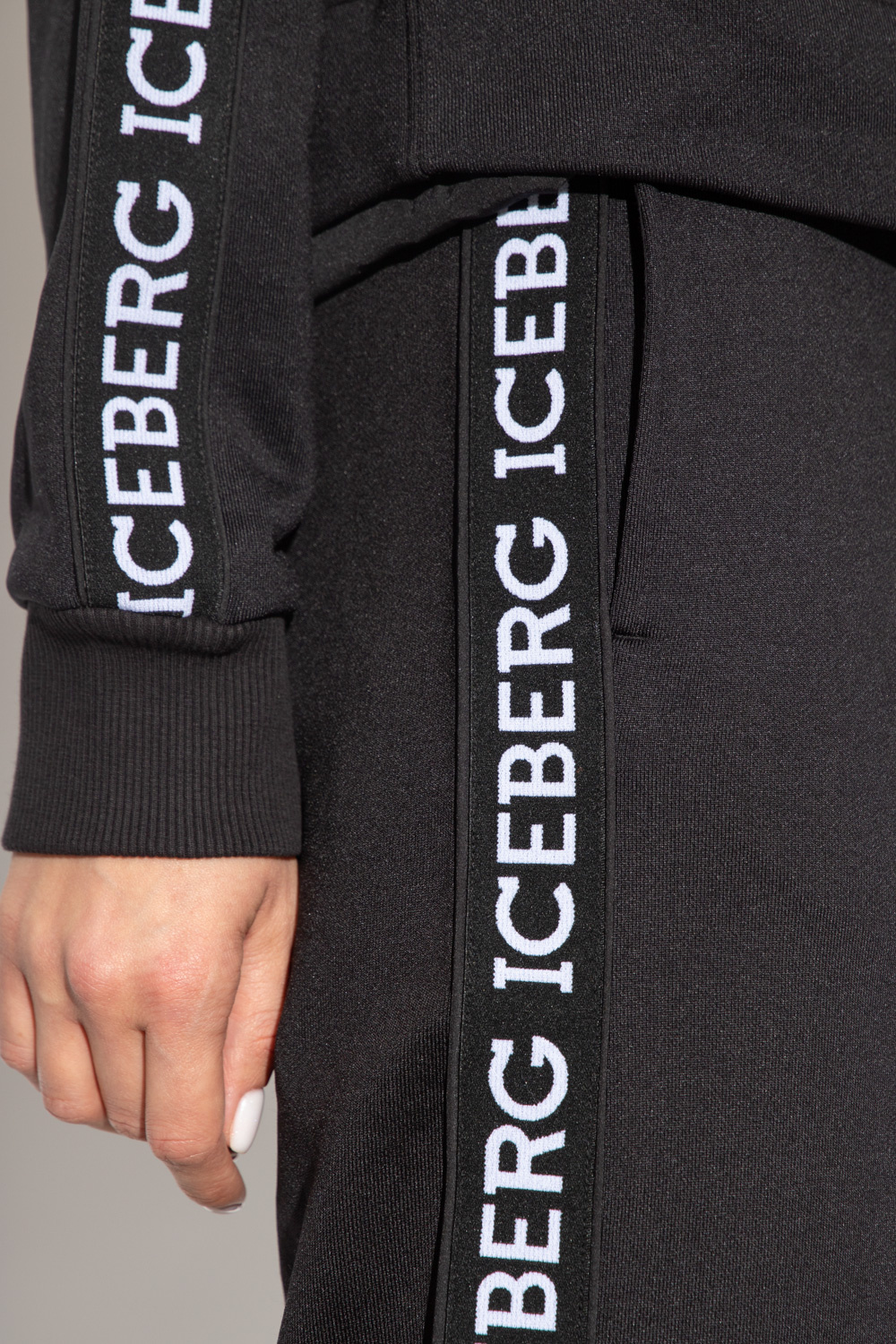 Iceberg Sweatpants with side stripes