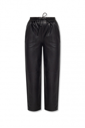 Leather trousers od Yves Salomon