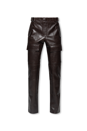‘moto’ trousers from vegan leather od MISBHV