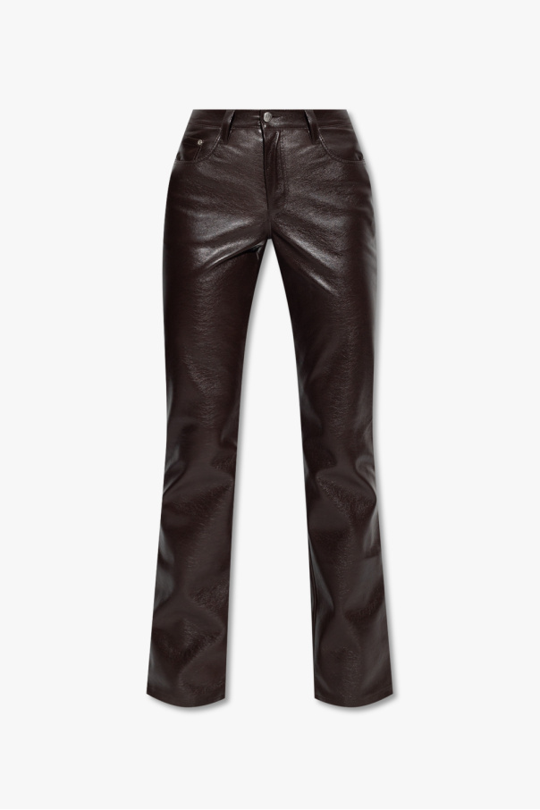 MISBHV trousers golf in vegan leather