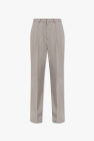 MISBHV GREY Pleat-front trousers