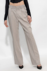 MISBHV GREY Pleat-front trousers