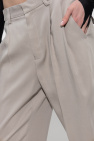 MISBHV GREY Pleat-front trousers