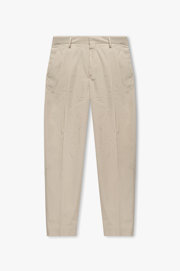 South Beach Short legging de sport motif marbré Pleat-front open trousers