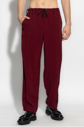 Dries Van Noten Relaxed-fitting detail trousers