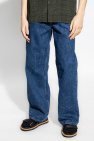Dries Van Noten BLUE Wide-legged jeans