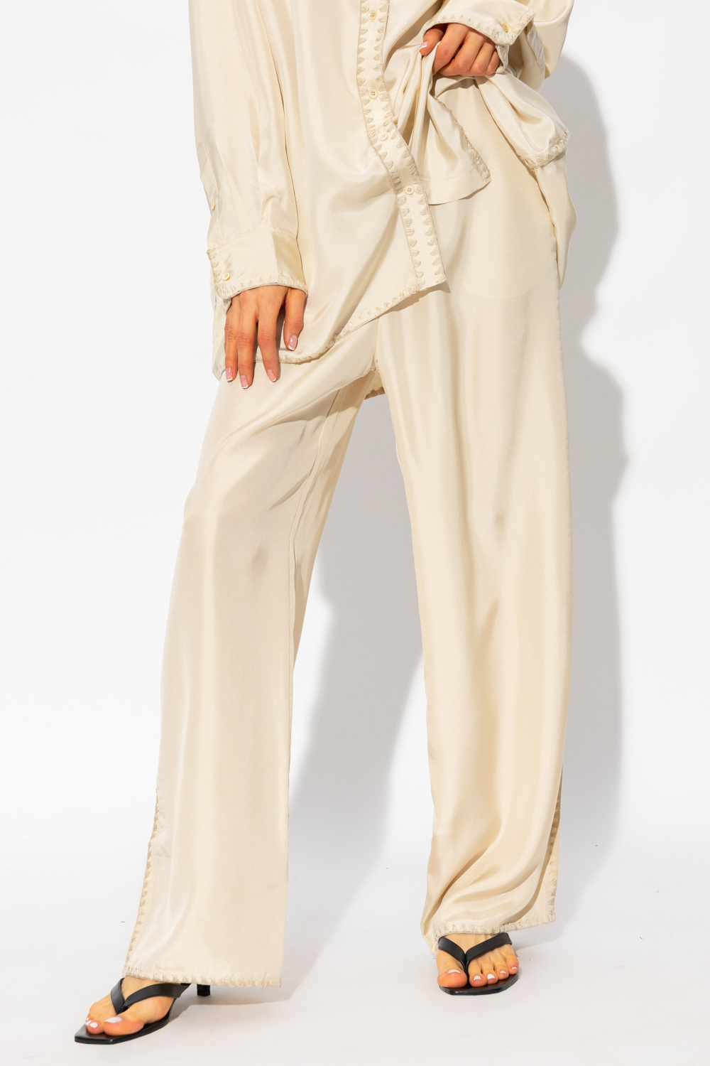 TOTEME Silk trousers