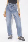 TOTEME BLUE Jeans with logo