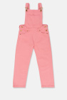 Mini Rodini PINK Denim dungarees