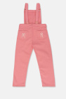 Mini Rodini PINK Denim dungarees