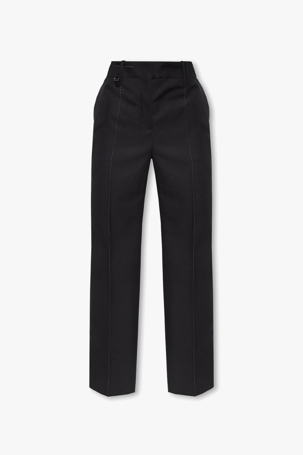 Jacquemus ‘Cordao’ pleat-front trousers