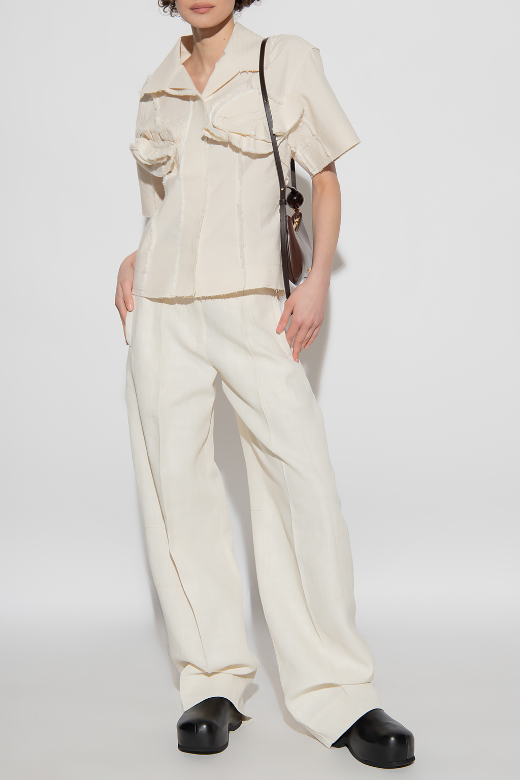 Jacquemus ‘Plidao’ pleat-front trousers