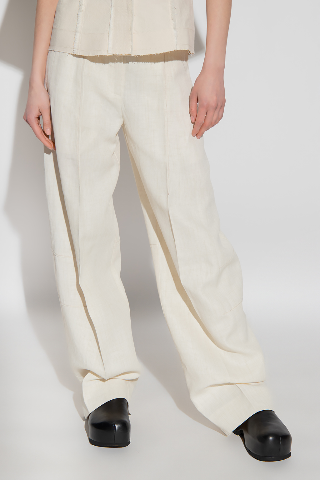 Jacquemus ‘Plidao’ pleat-front trousers