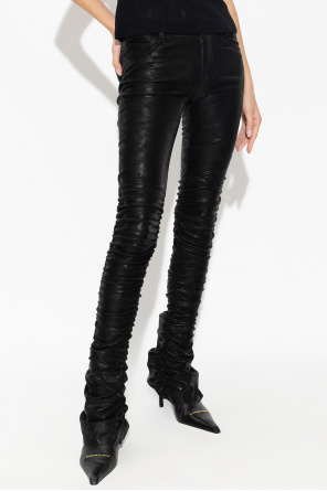 MISBHV Faux leather trousers