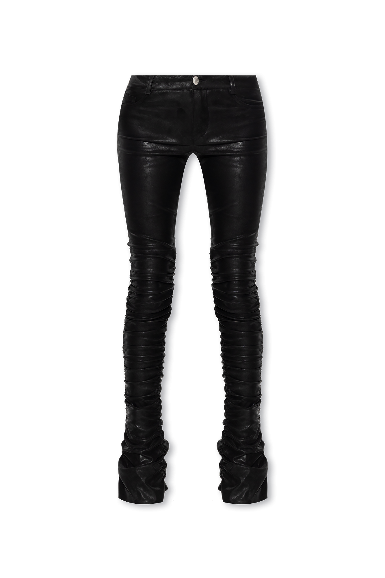 MISBHV Faux leather trousers