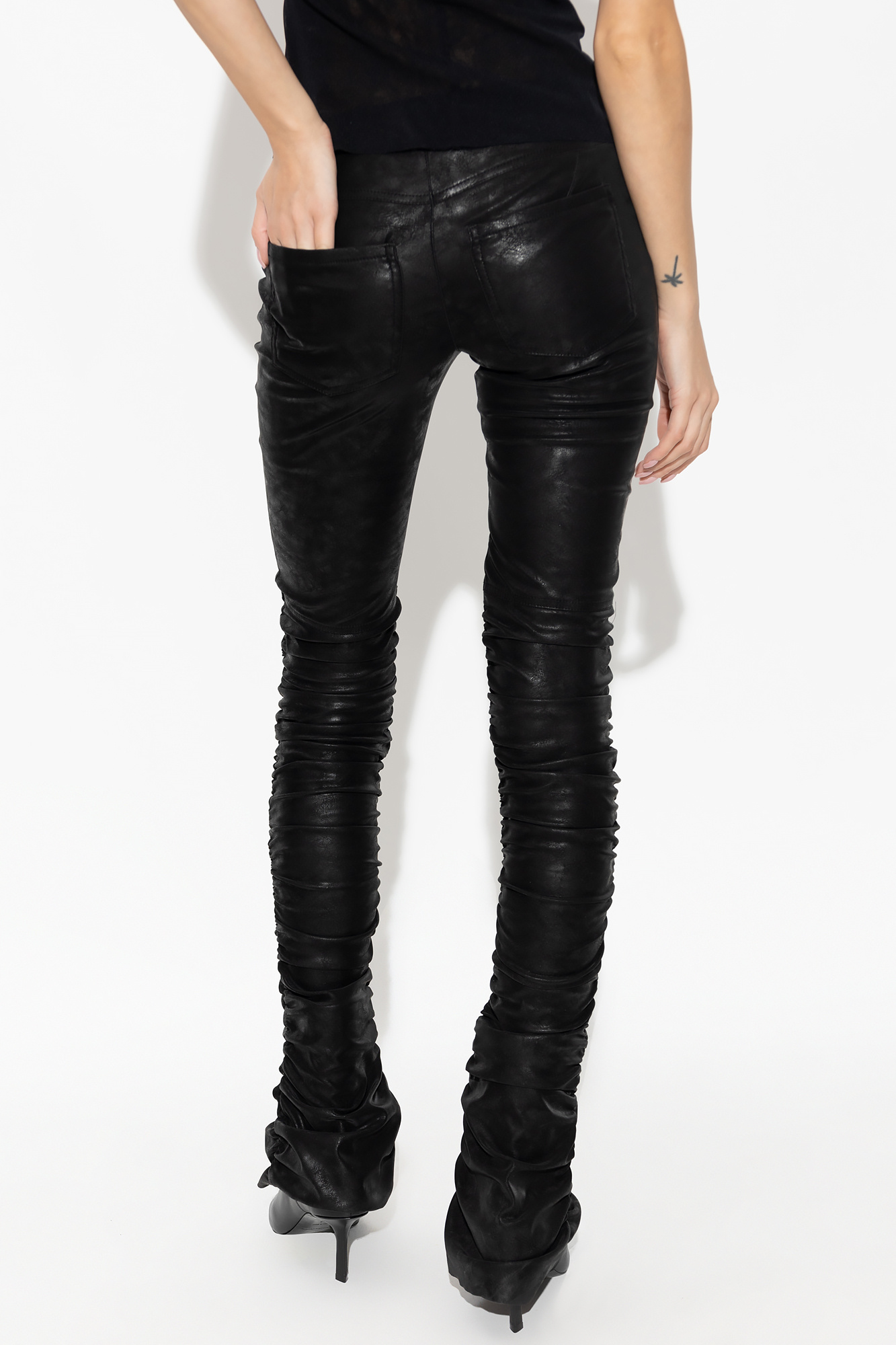 MISBHV Faux leather trousers