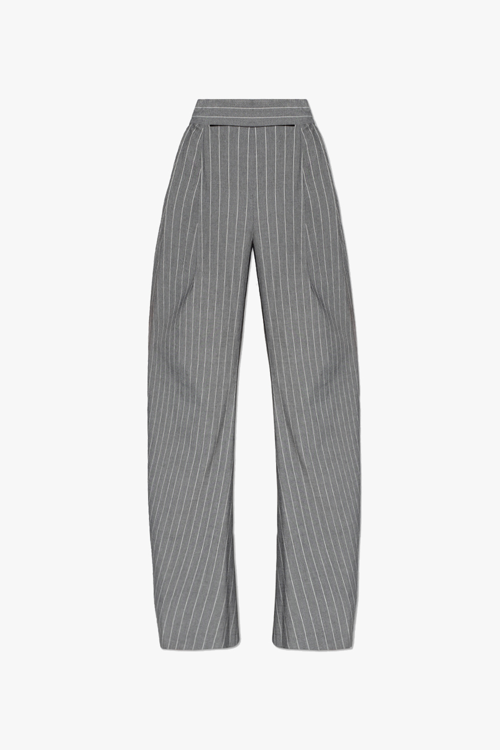 The Attico ‘Gary’ pinstriped Waven trousers