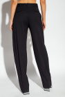 The Attico BLACK ‘Jagger’ pleat-front trousers