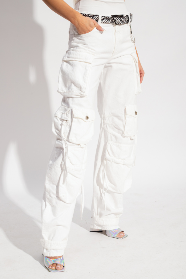 The Attico Fern Tie-Dye Long Cargo Pants - Bergdorf Goodman