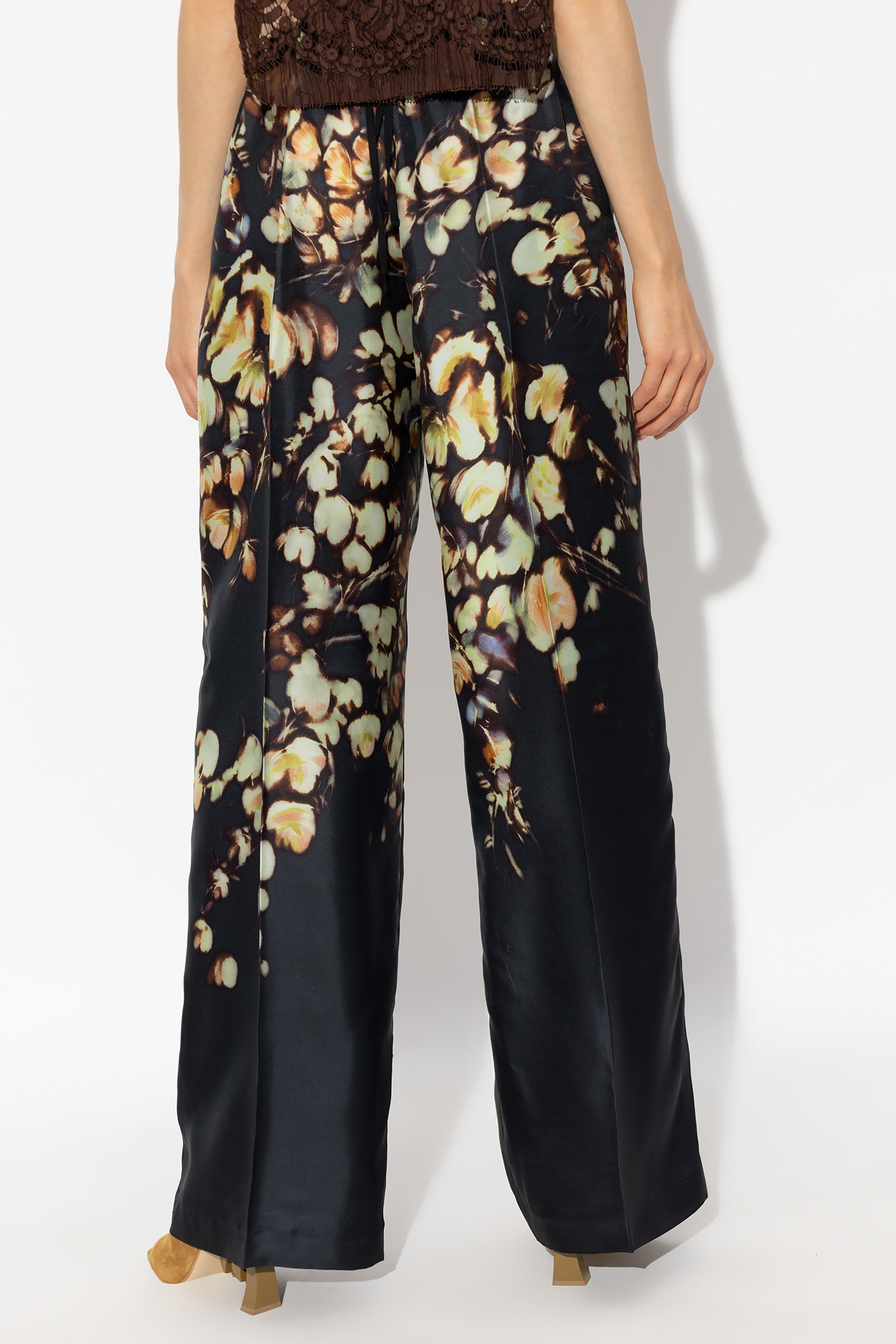 Dries Van Noten Silk trousers