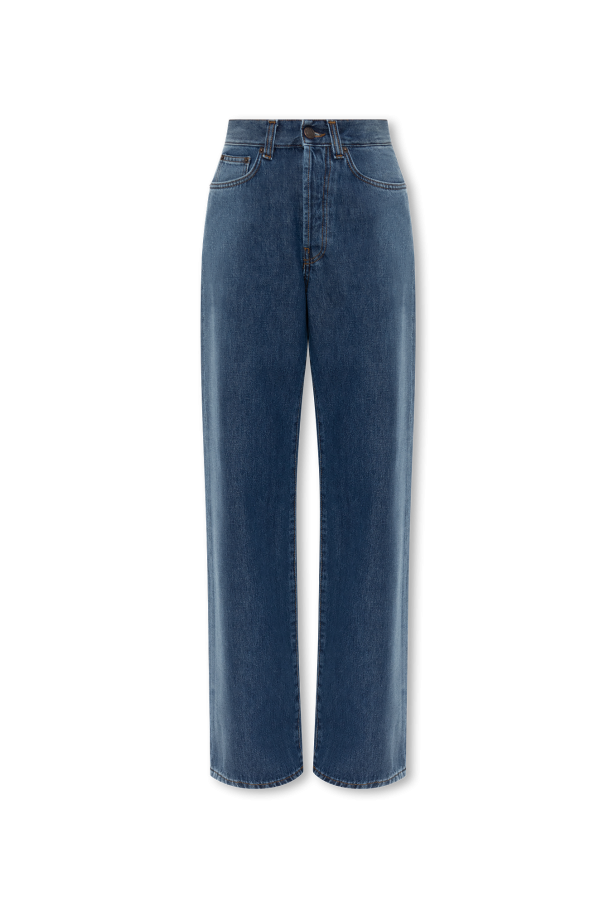 Straight leg jeans od icon print sweatshirt item