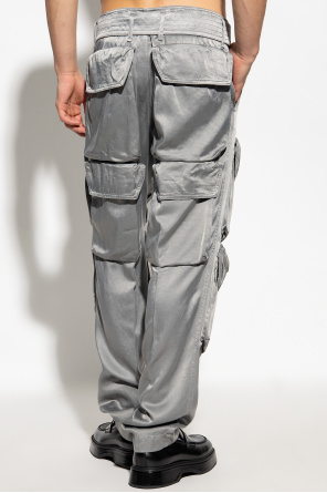 Bootcut mid-rise jeans Grau Cargo trousers
