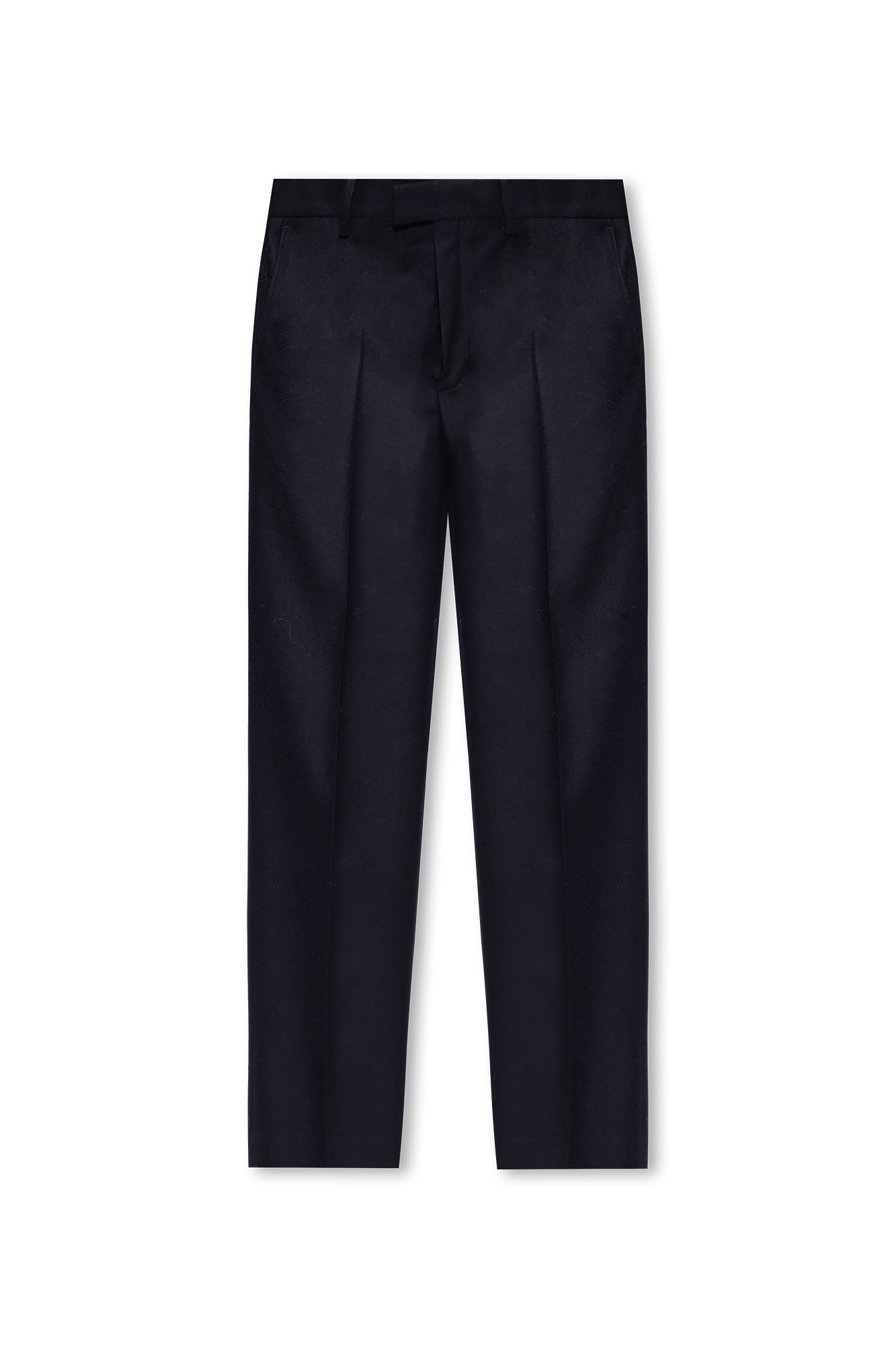 Dries Van Noten Wool pleat-front trousers