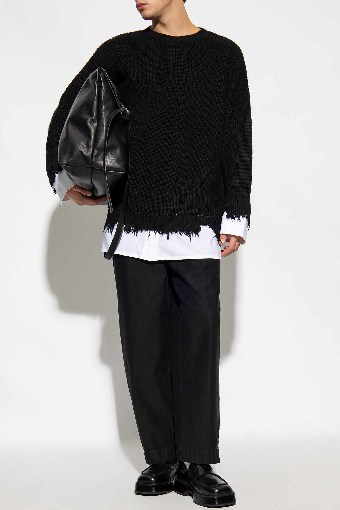 Dries Van Noten Relaxed-fitting cotton trousers