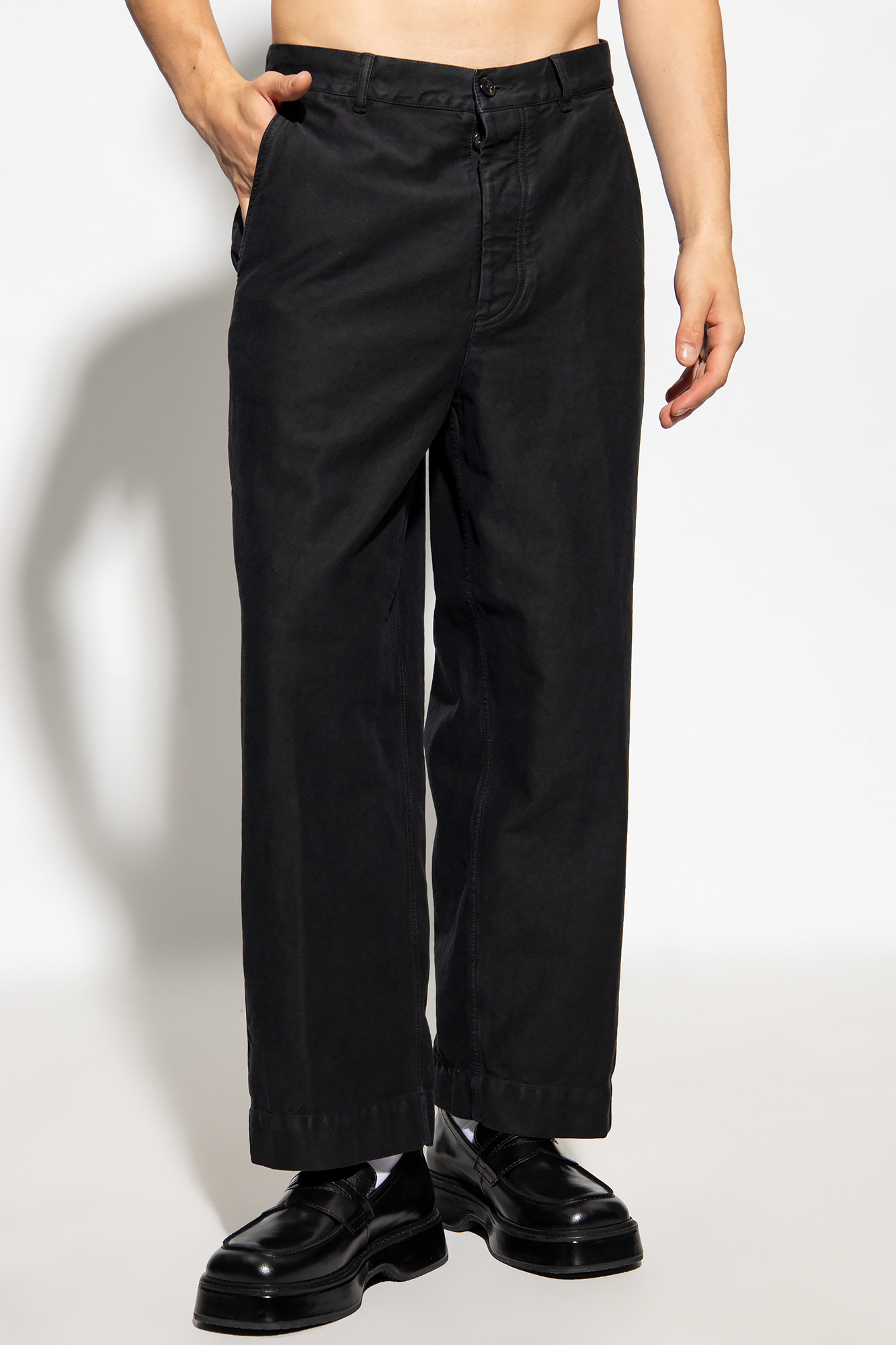 Dries Van Noten Relaxed-fitting cotton trousers