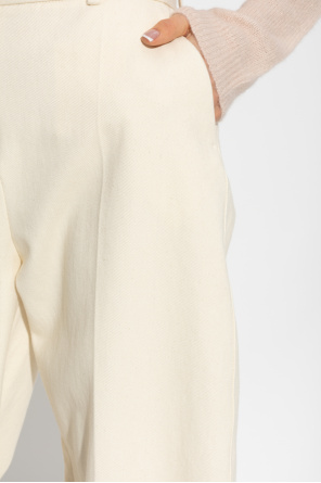 TOTEME Plein trousers from organic cotton